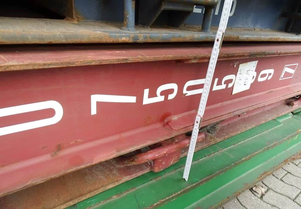 Contenedor de envío Flat Rack “Cargo Worthy” (CW) usado de 40 pies - Imagen 4