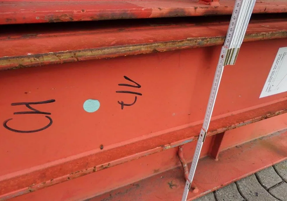 Contenedor de envío Flat Rack “Cargo Worthy” (CW) usado de 40 pies - Imagen 5