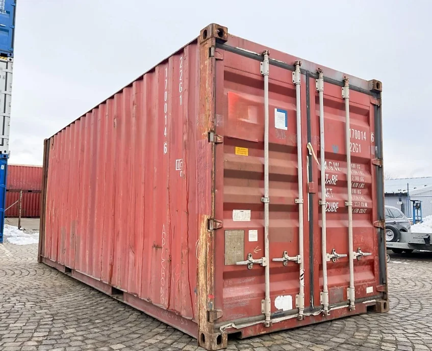 Contenedor de envío de 20 pies