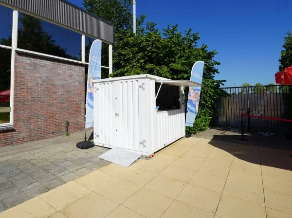 Contenedor Barra Desmontable XL 3×2 metros Blanco RAL 9016 - Imagen 5