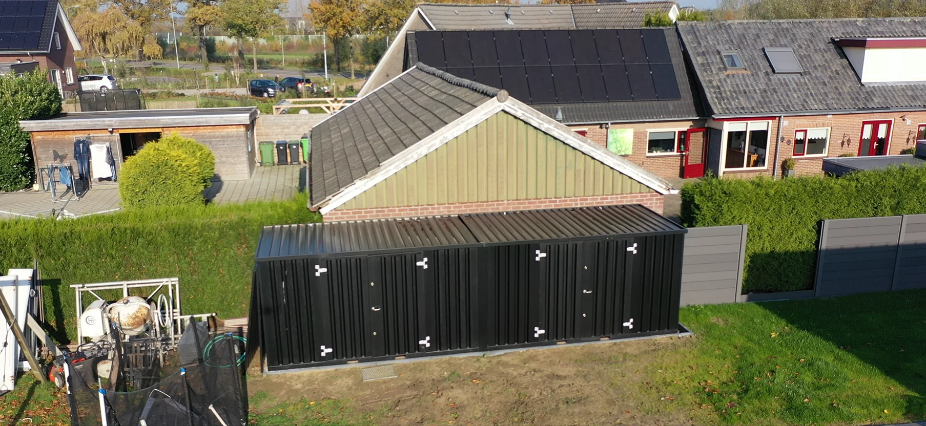 Contenedor de almacenamiento grande modelo estándar 8 x 2 metros - Imagen 2