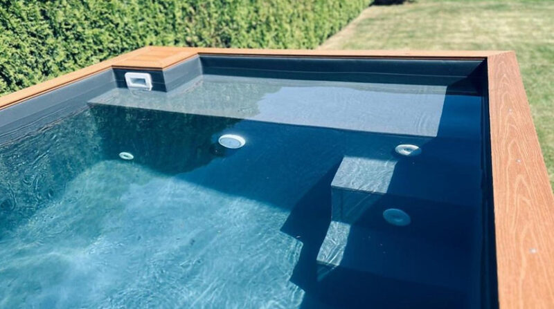Contenedor de spa de piscina 3.0mx 2.5m