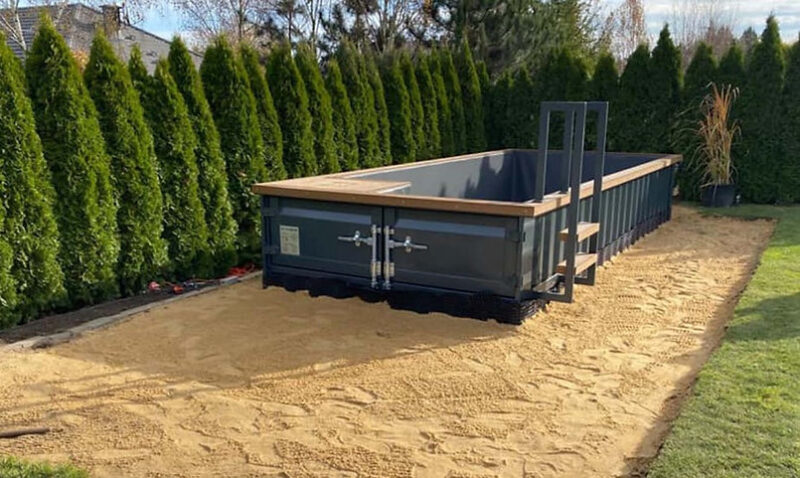 Piscina Contenedor 6,2 × 2,5 m – Paquete Confort
