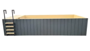 Polipropileno 6.5 x2.6M Contenedor de la piscina